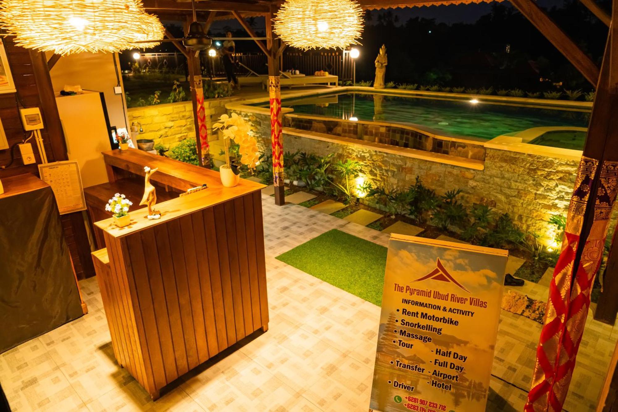 The Pyramid Ubud River Villas Payangan Екстериор снимка