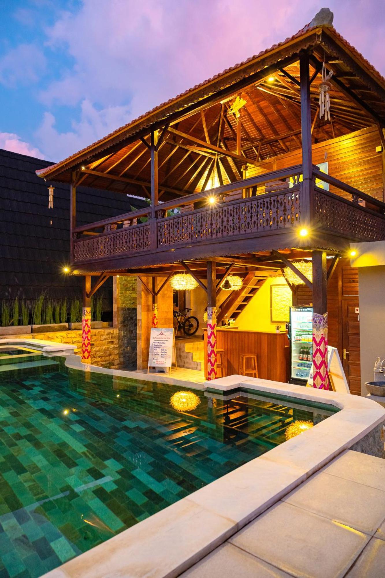 The Pyramid Ubud River Villas Payangan Екстериор снимка