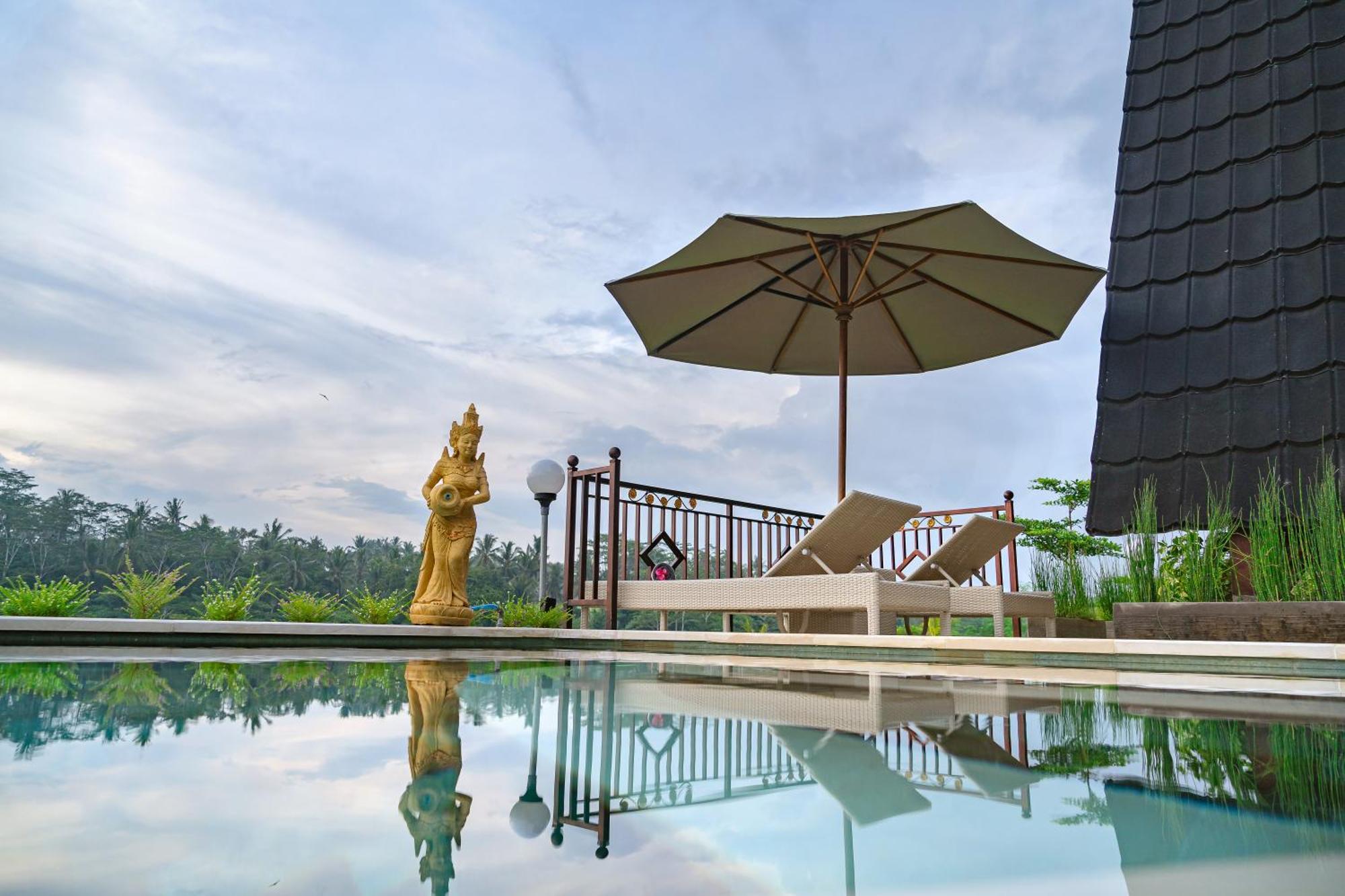 The Pyramid Ubud River Villas Payangan Екстериор снимка