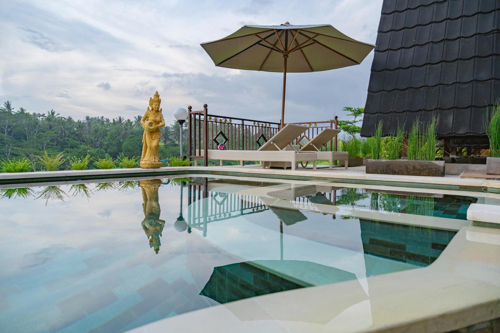 The Pyramid Ubud River Villas Payangan Екстериор снимка