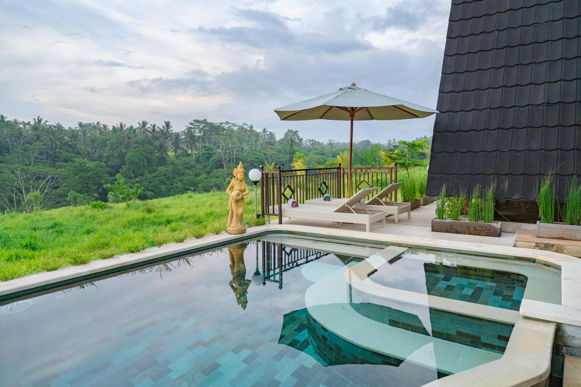 The Pyramid Ubud River Villas Payangan Екстериор снимка
