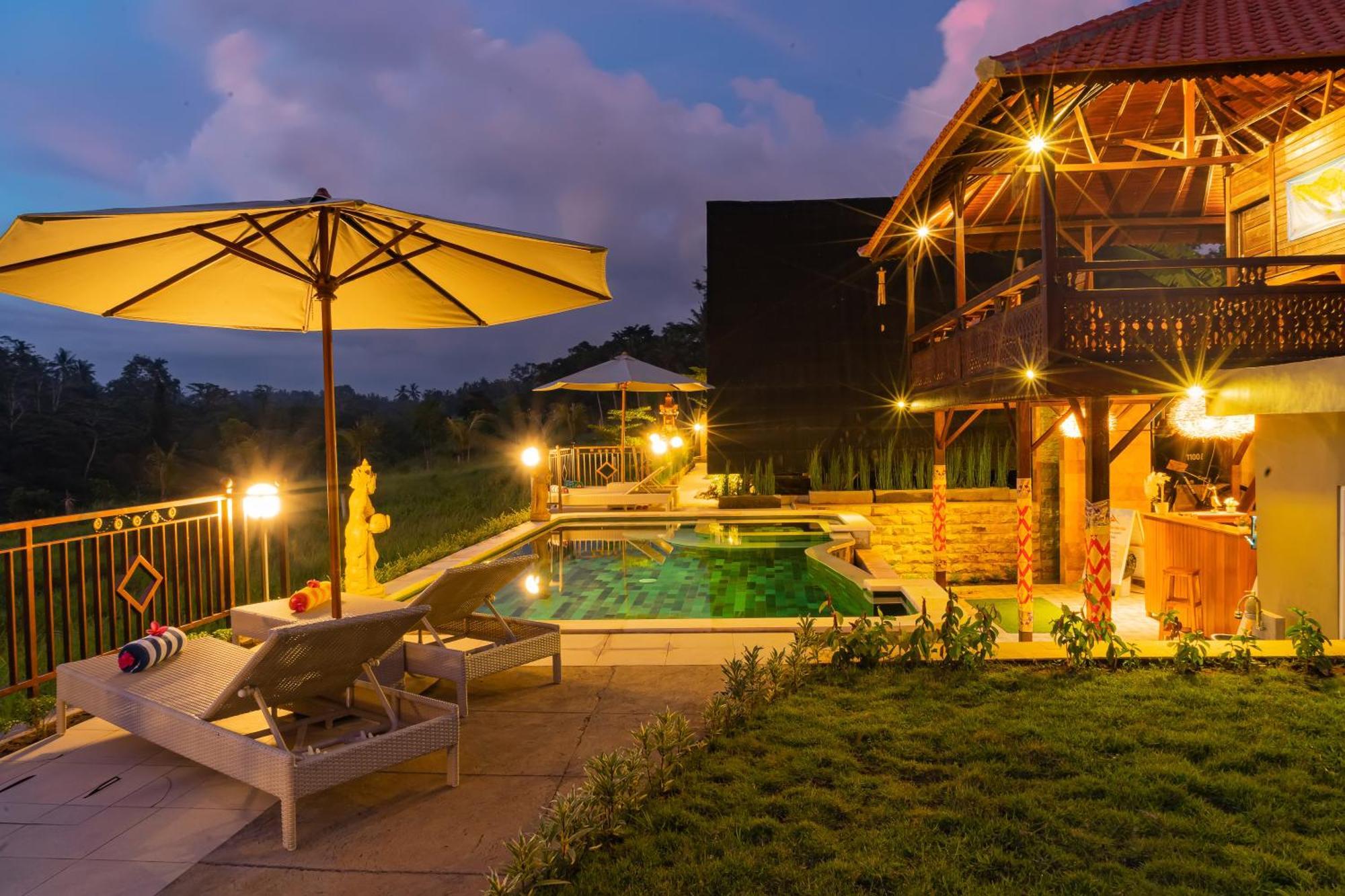 The Pyramid Ubud River Villas Payangan Екстериор снимка