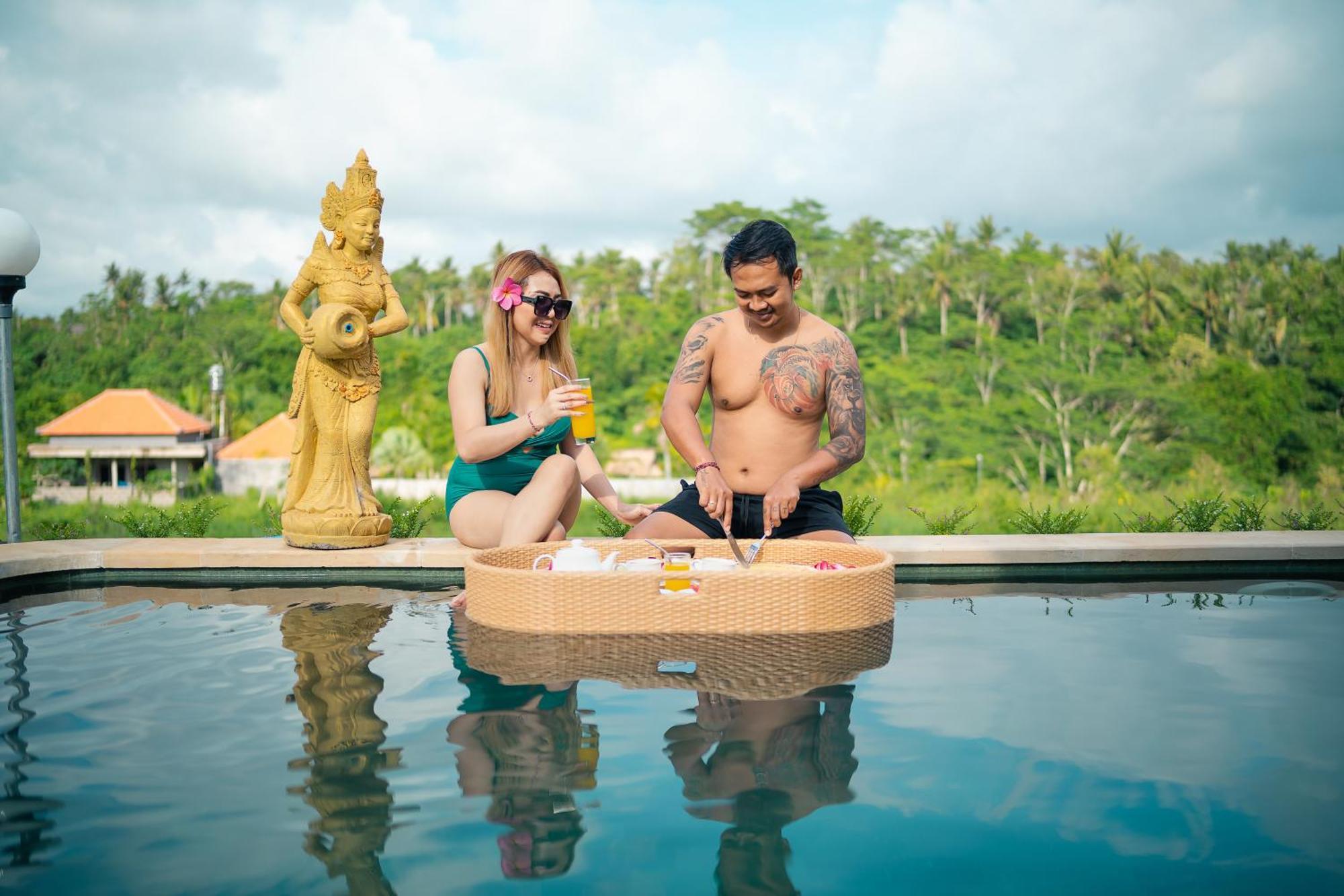 The Pyramid Ubud River Villas Payangan Екстериор снимка