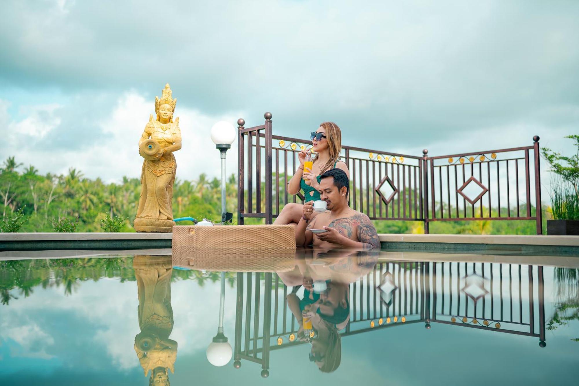 The Pyramid Ubud River Villas Payangan Екстериор снимка