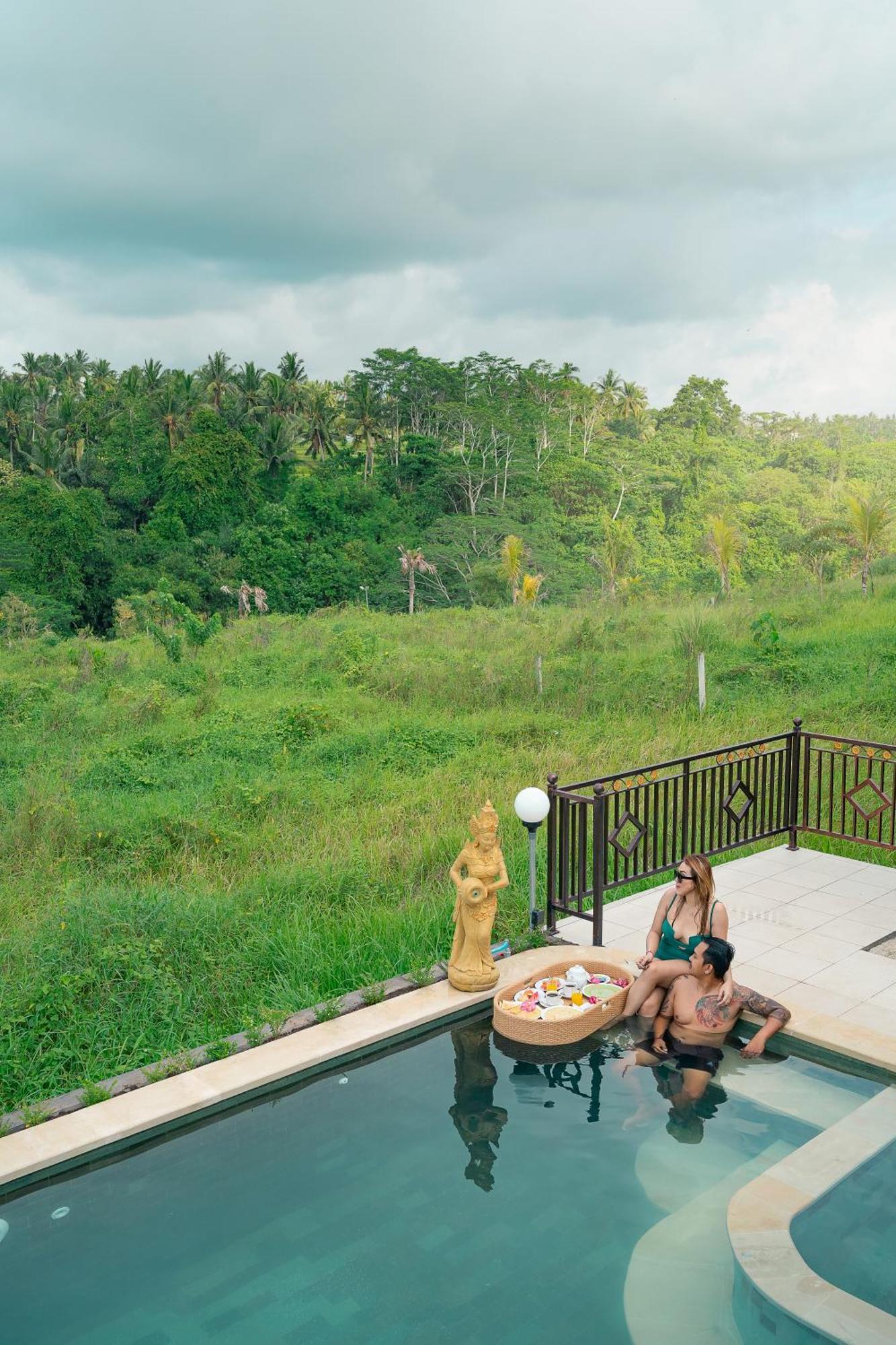 The Pyramid Ubud River Villas Payangan Екстериор снимка
