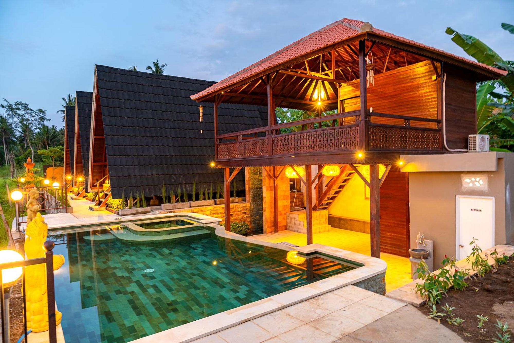 The Pyramid Ubud River Villas Payangan Екстериор снимка