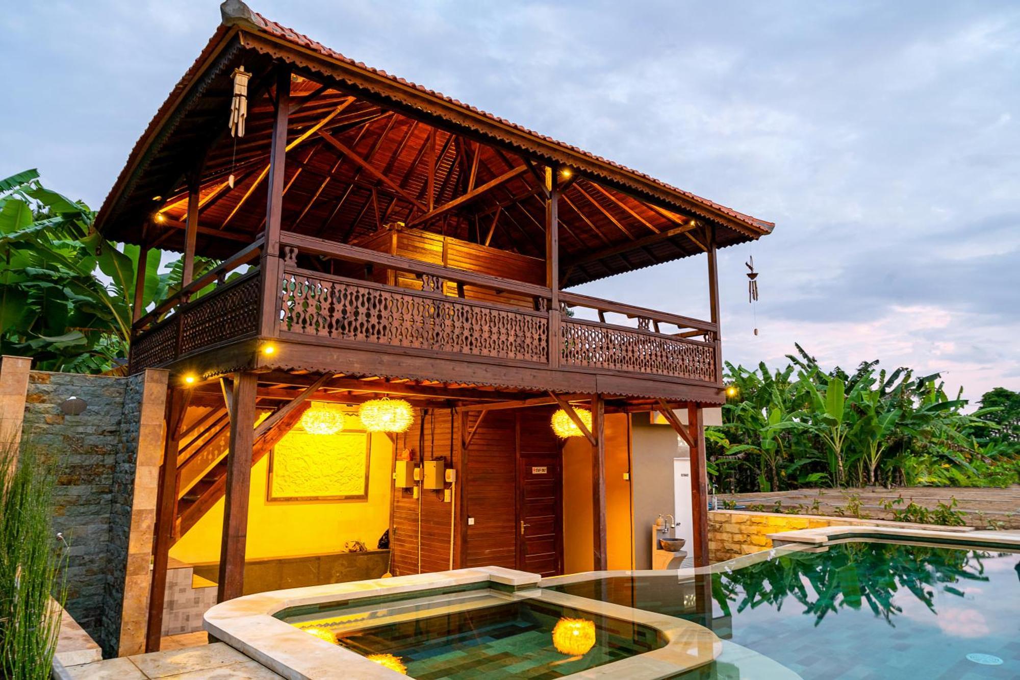 The Pyramid Ubud River Villas Payangan Екстериор снимка