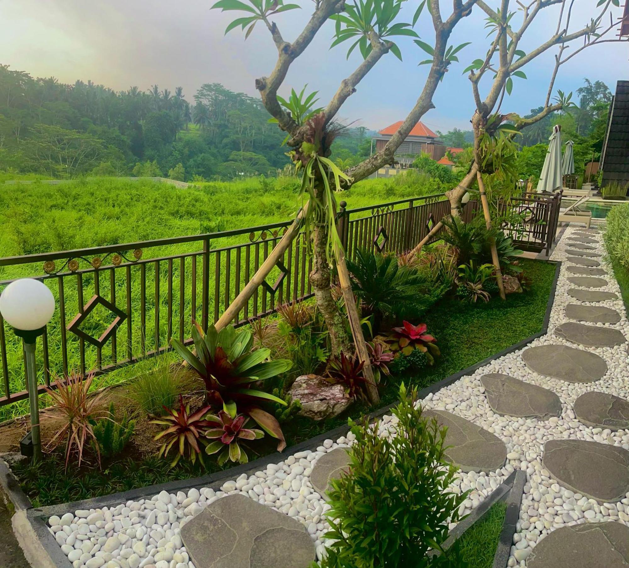 The Pyramid Ubud River Villas Payangan Екстериор снимка